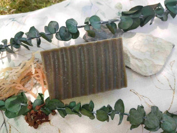 Eucalyptus and Clove Green Clay Sea Moss Soap