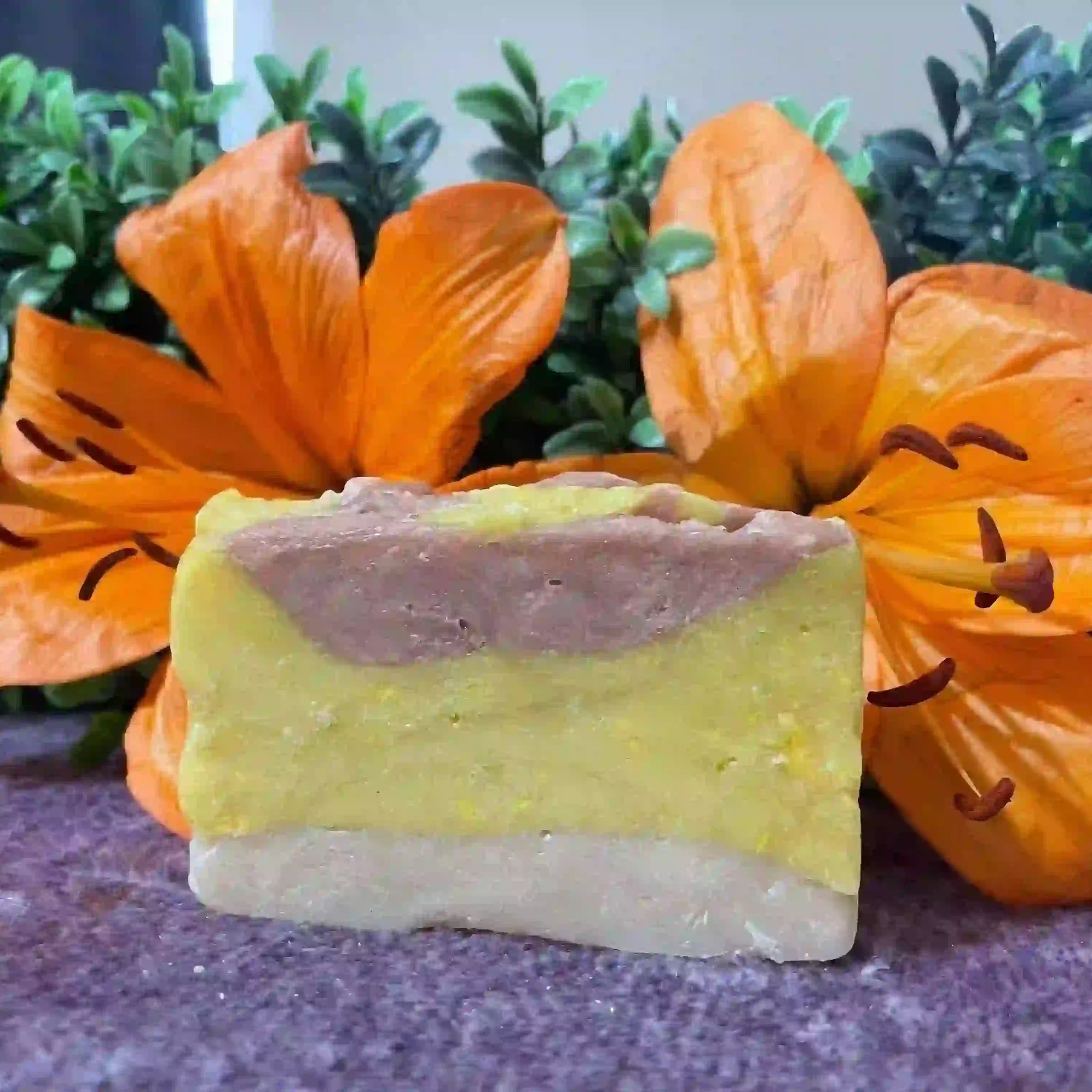 Peppermint Lavender Sea Moss Soap